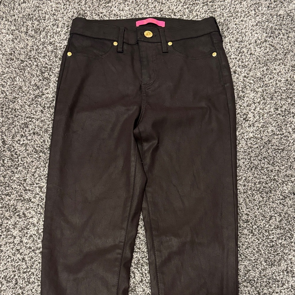 Lilly Pulitzer Eagan Mocha Jeans Size 0